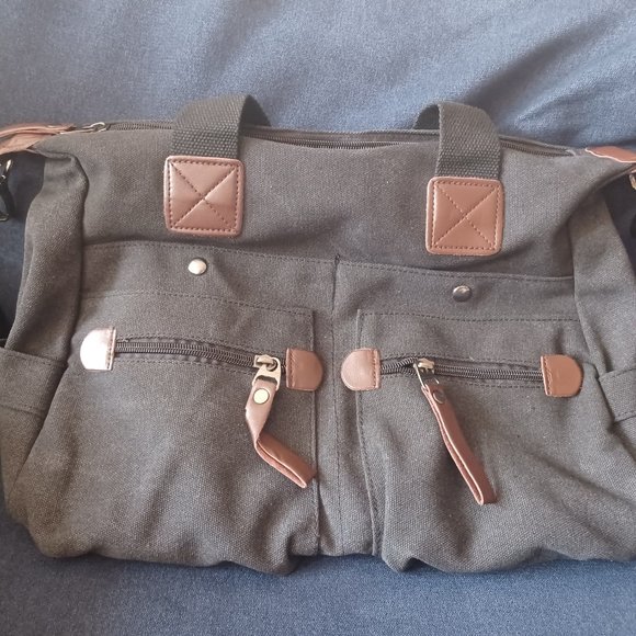 NEW Women Canvas Shoulder Handbag - Picture 2 of 11